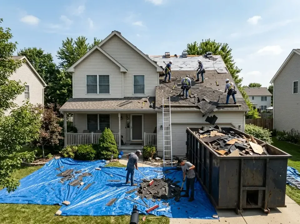 roof-replacement-debris-remova-004 — frequently asked questions, Cheapest Dumpster Rentals in Warrington, FL